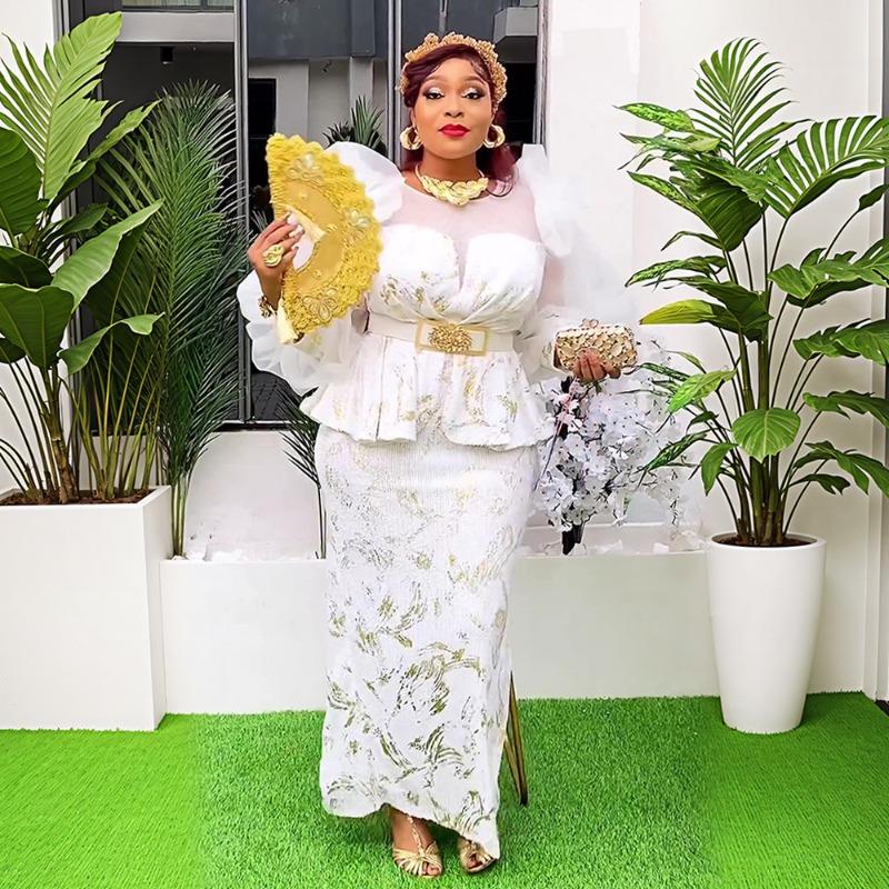 Women'S Formal Wear To A Wedding - 2025 New Women African Party Dress