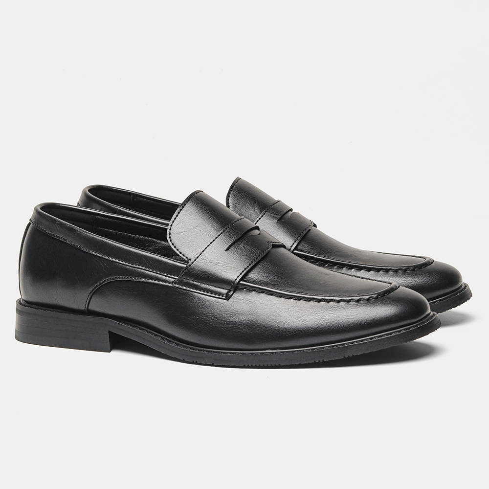 Men's Black Penny Loafers Clas - Women Formal Wear For Summer review and price