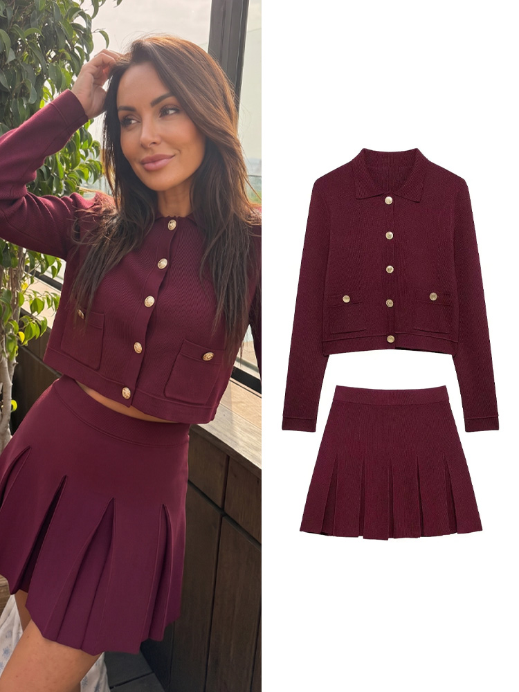 HH Elegant Women Knitted Red S - Women Formal Wear For Summer review and price