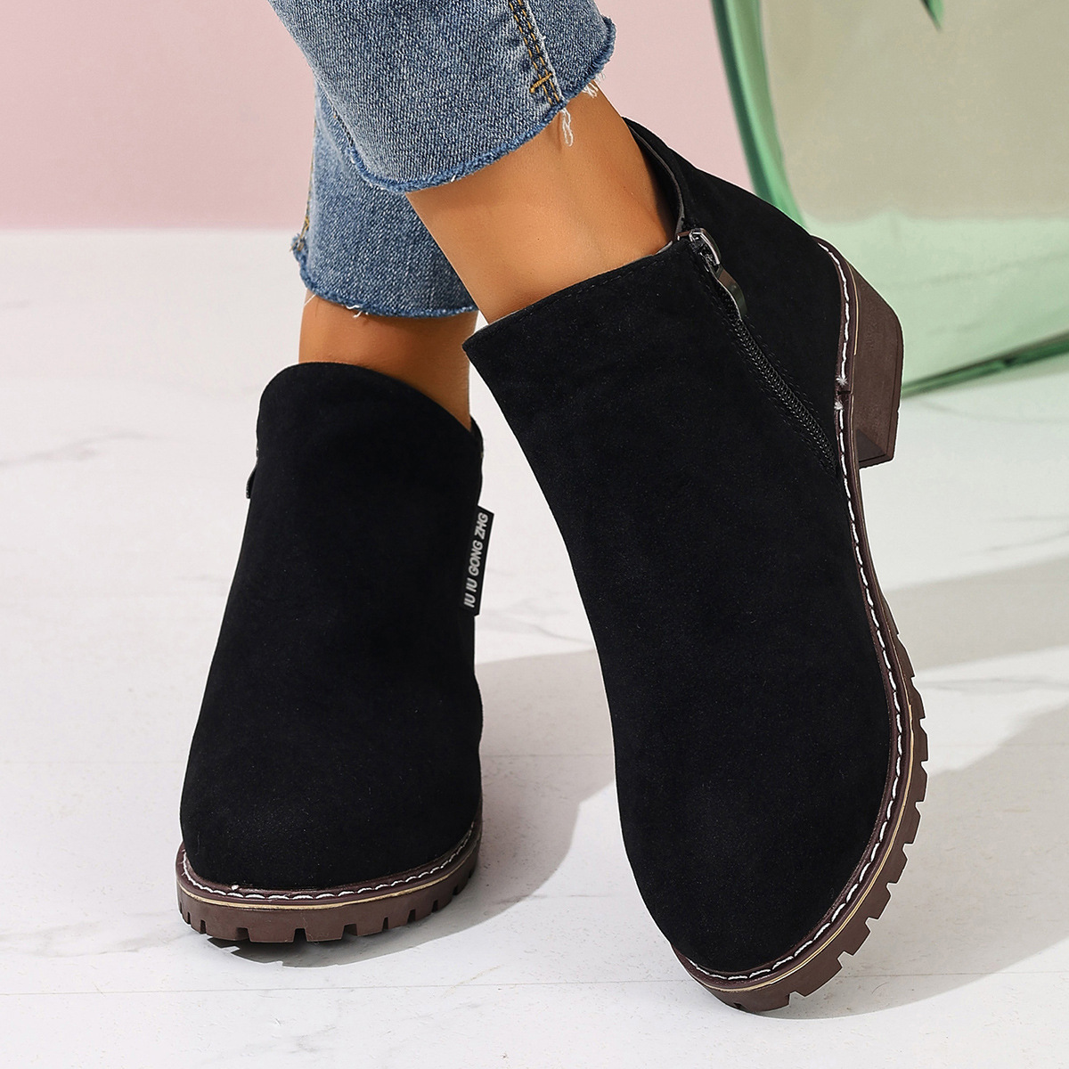 Women Autumn Winter Ankle Boot - Women Formal Wear With Shoes review and price