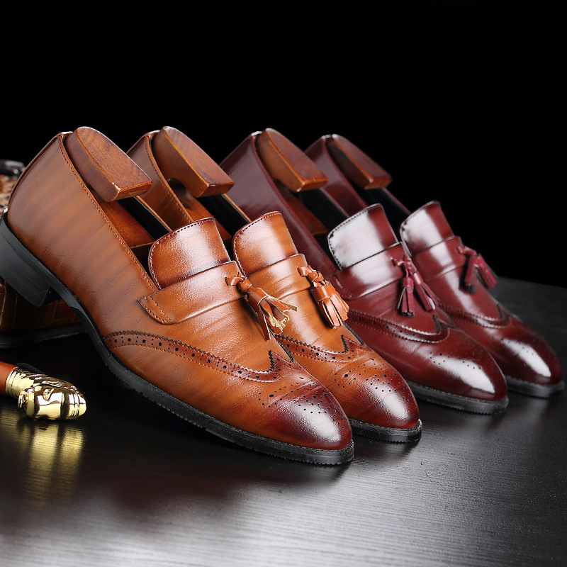 Classic Men's Leather Tassel L - Women Formal Office Wear Shoes review and price
