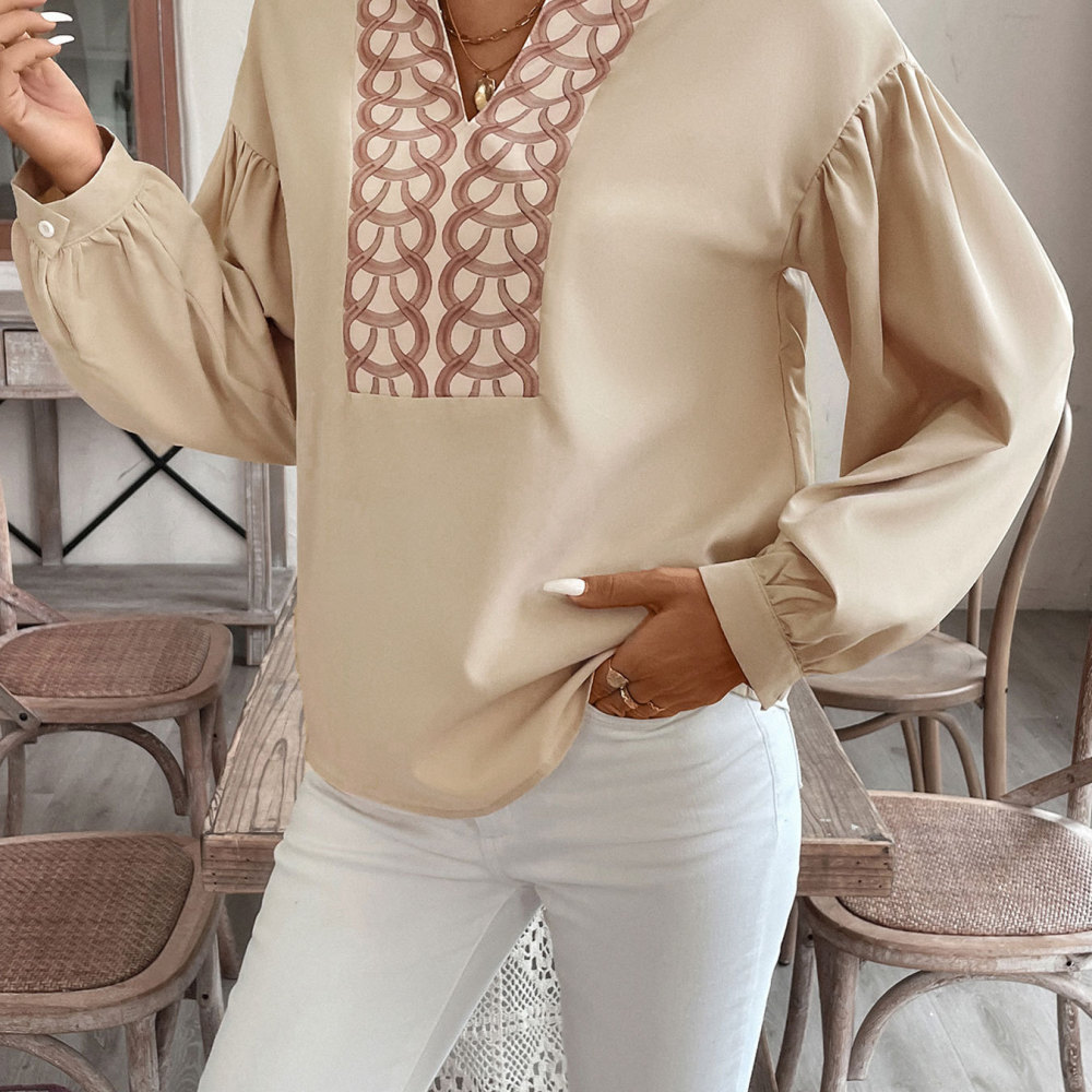 Chic Retro Women Blouse Floral - Women Formal Wear Office review and price