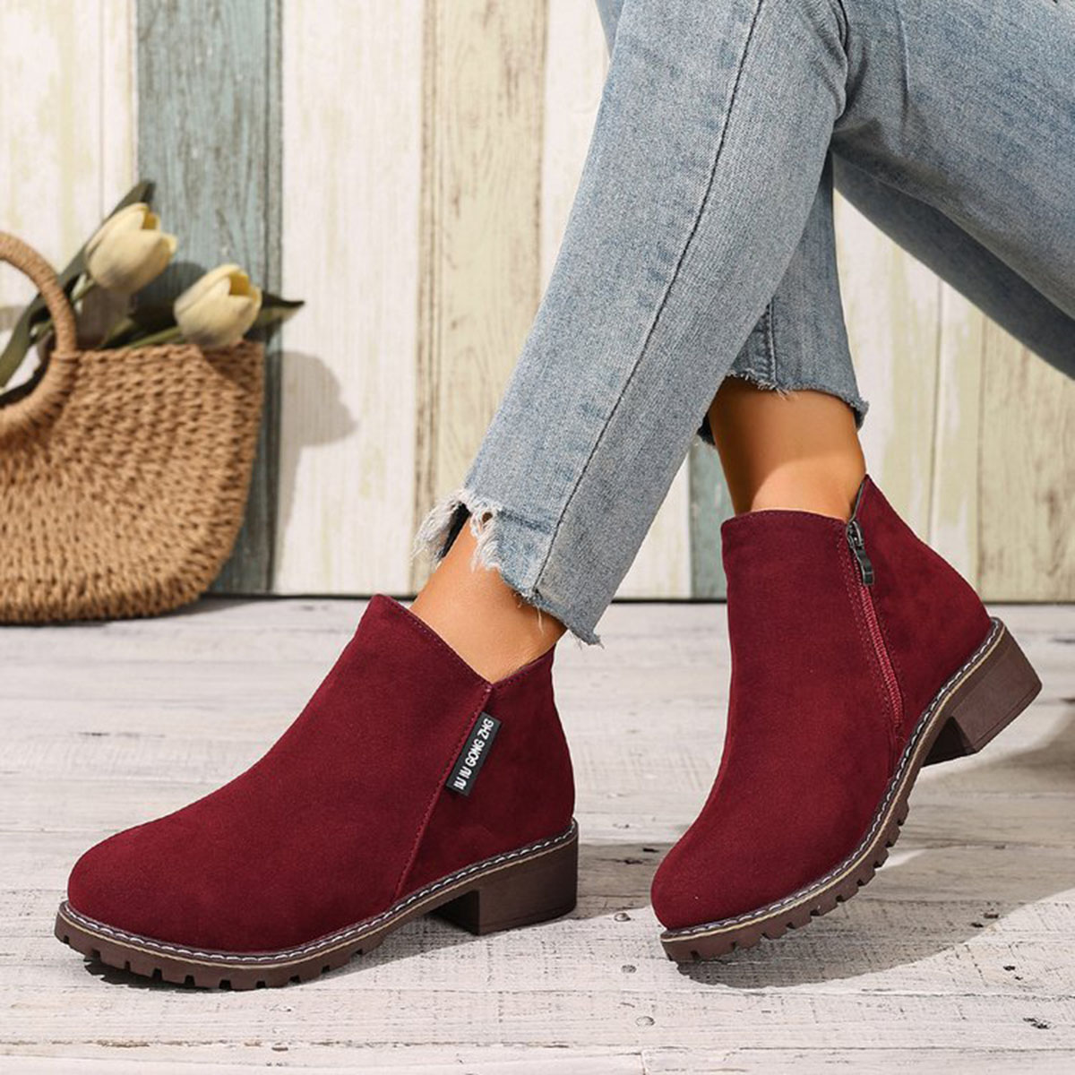 Women Autumn Winter Ankle Boot - Women Formal Wear With Shoes review and price