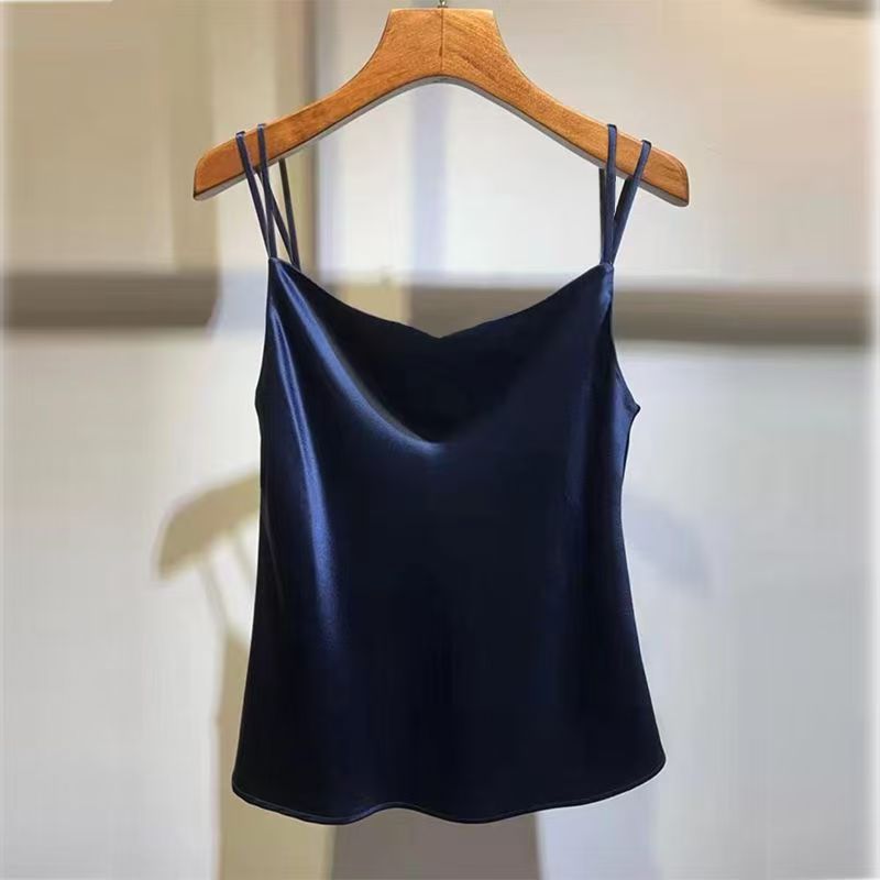2025 Sexy Satin Silk Camisole  - Silk Camisole Work review and price