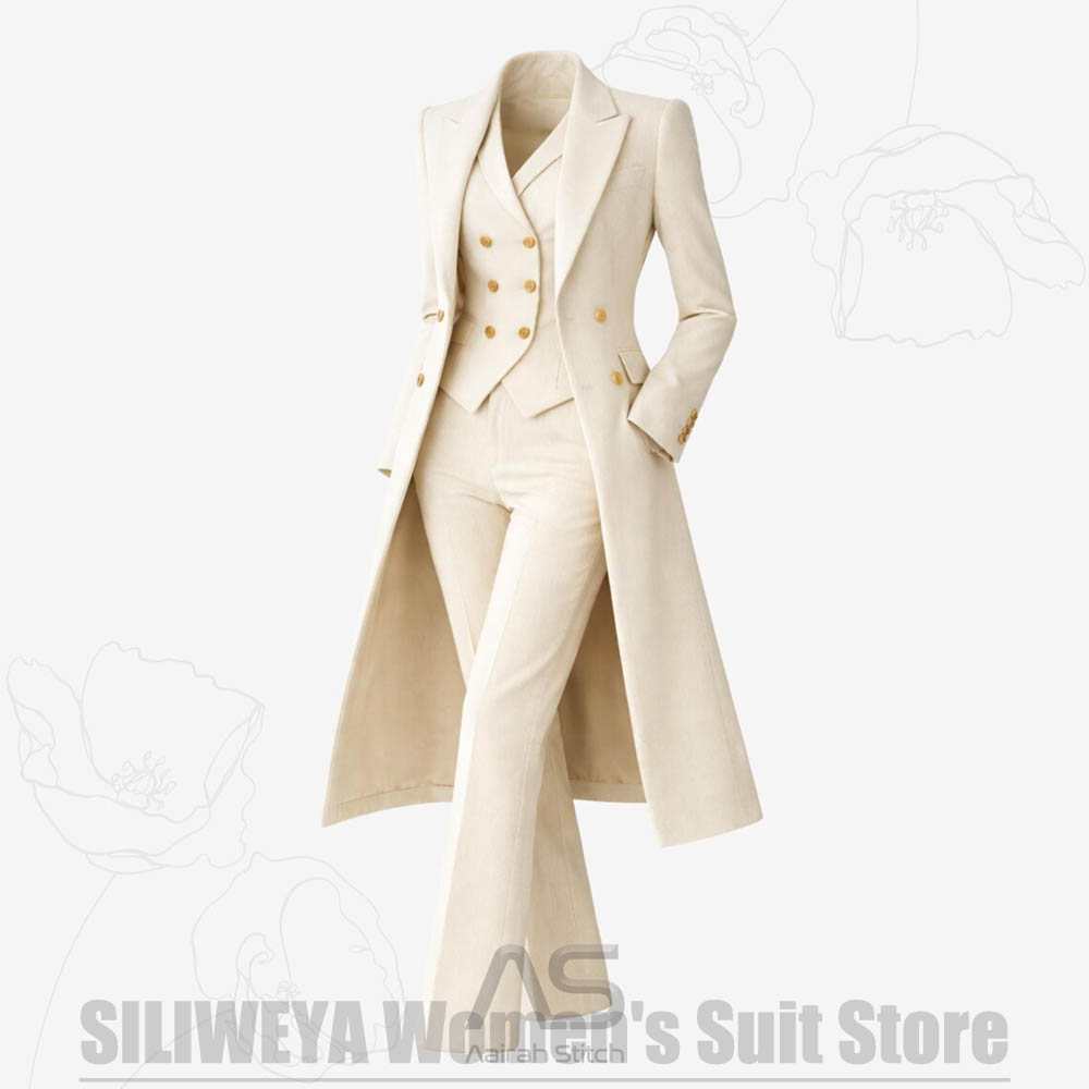 Women's Suit 3 Piece Double Br - Women'S Formal Wear Pants review and price