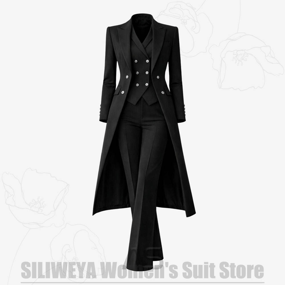 Women's Suit 3 Piece Double Br - Women'S Formal Wear Pants review and price