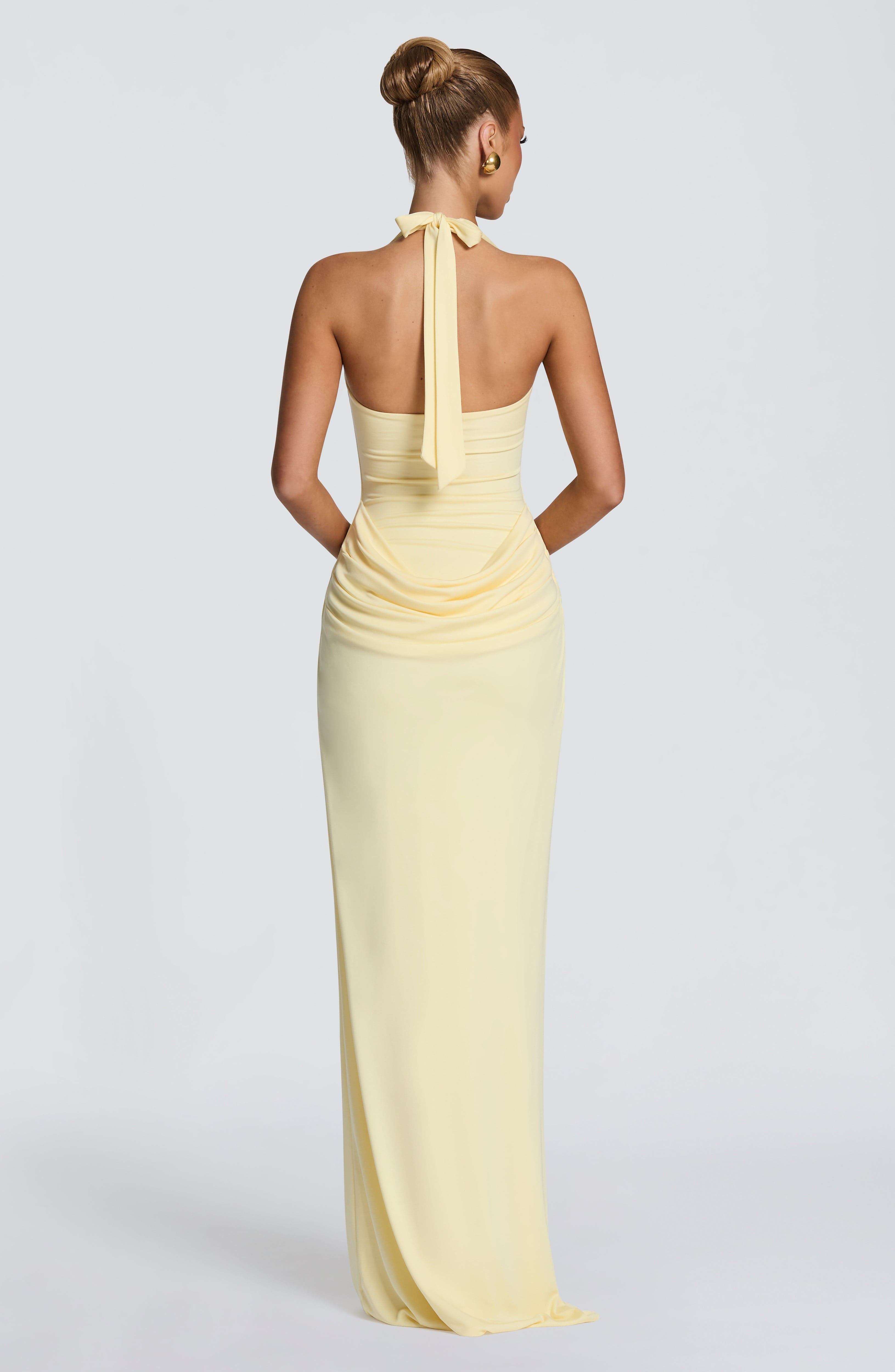 Halter Square Neck Maxi Dress  - Women'S Formal Wear To A Wedding review and price